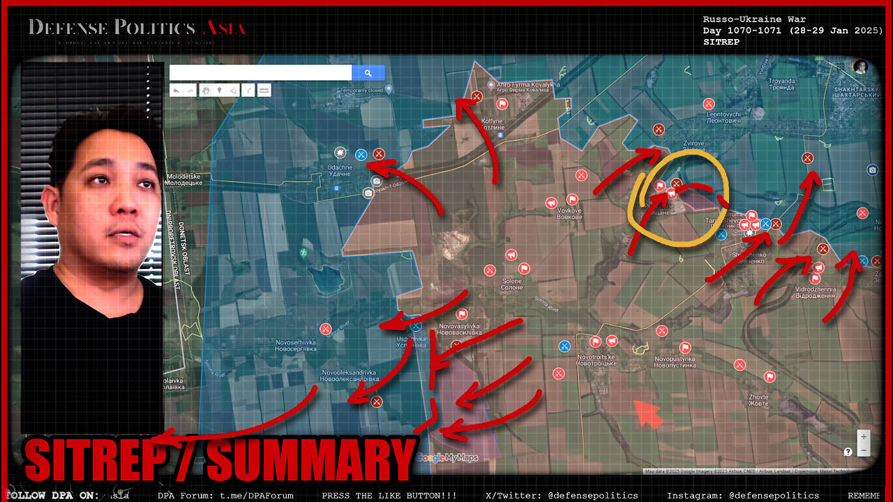 [ Ukraine SITREP: Day 1070-1071 ] One Russian surprise after another Russian surprise. Ukr surprised