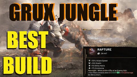 Ranked Predecessor- GRUX is DEADLY in the jungle