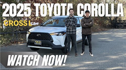 Any changes in the 2025 TOYOTA COROLLA CROSS L?