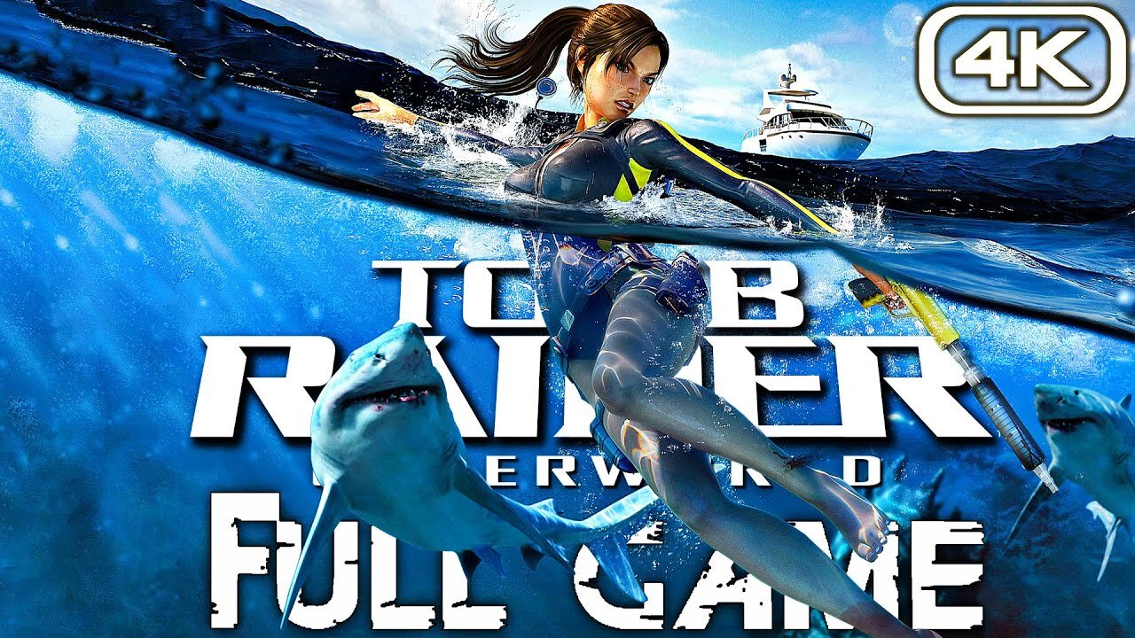 Try to CompleteTOMB RAIDER UNDERWORLD full game on stream with RTX4090