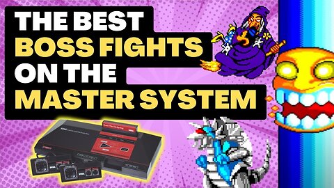 The 10 BEST BOSS FIGHTS on the Sega Master System!