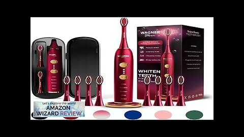 Wagner Stern WHITEN+ Edition. Whitening Electric Toothbrush with Pressure Sensor. Offers 5 Review