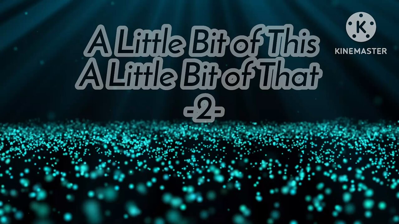 A Little Bit of This…A Little Bit of That -2-