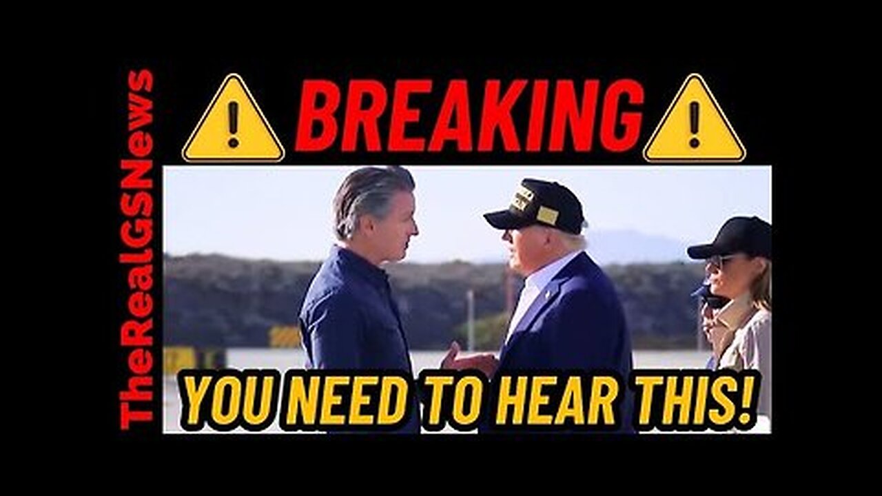 TOTAL CHAOS - Something BIG going down in CALIFORNIA! - Donald Trump Drops a MAJOR BOMBSHELL