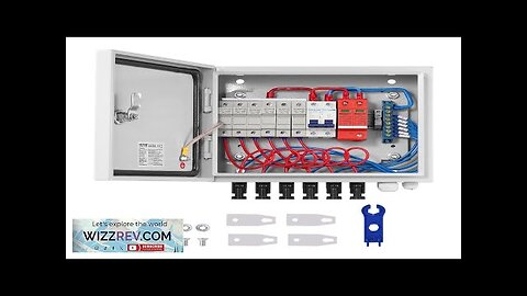 VEVOR Solar PV Combiner Box 6 String 15A for Solar Panel System Review