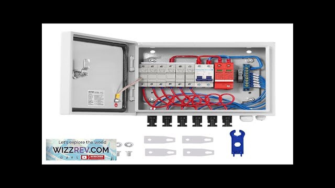 VEVOR Solar PV Combiner Box 6 String 15A for Solar Panel System Review