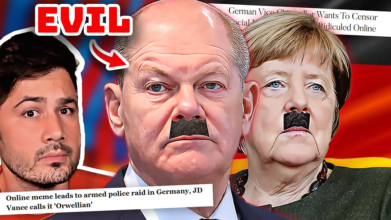 GERMANY GOES FULL NAZI AGAIN: Arresting Citizens For Posting Memes!
