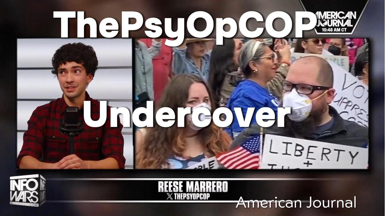 The PsyOp COP interview after going undercover at leftist protests.