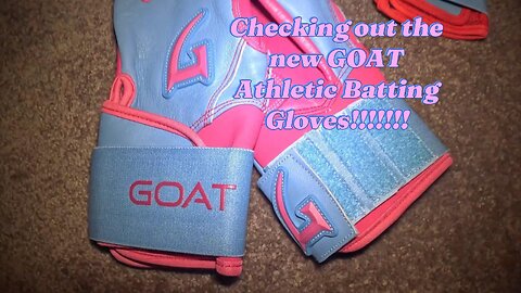 Checking out the NEW GOAT Athletics Legacy and Origin Batting Gloves!!