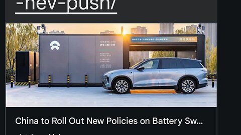 Nio Chinese Government Just Threw All Its Weight Behind Battery Swapping