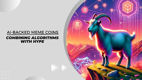 AI-Backed Meme Coins Combining Algorithms with Hype