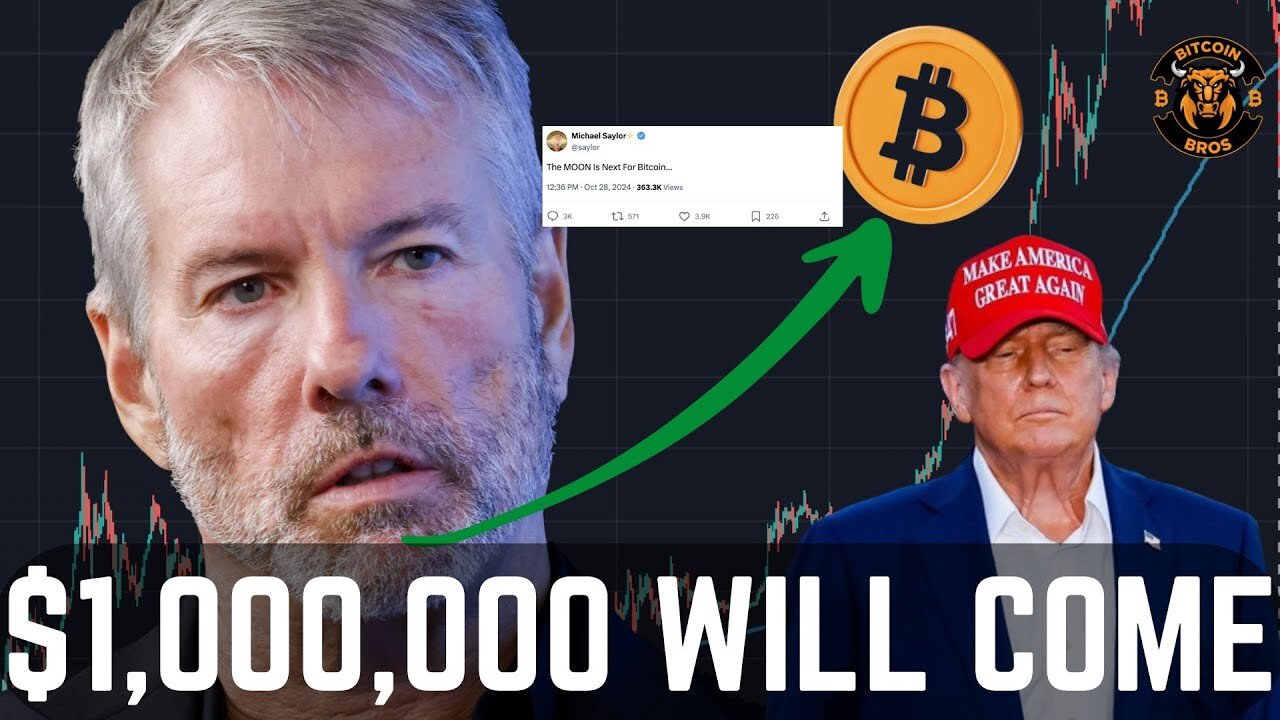 "Everything Is Aligning For $MSTR & Bitcoin" - Michael Saylor & Trump