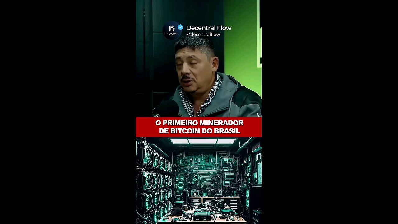 Quem foi o primeiro minerador de bitcoin do Brasil???