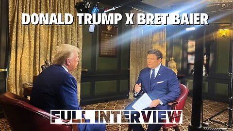 FULL Donald Trump's Super Bowl Interview with Bret Baier