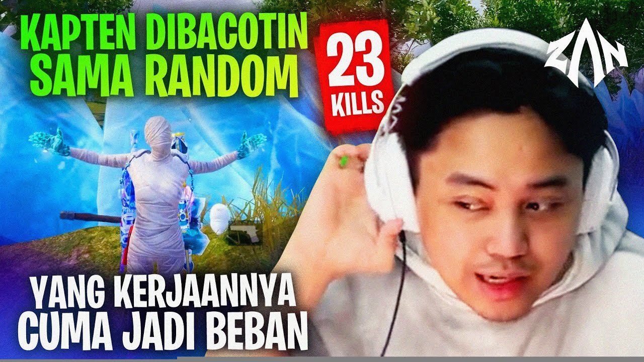 The Captain is read by a random whose job is just a burden - 23 Kills | PUBG Mobile Indonesia