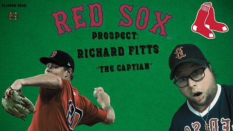 Boston Red Sox Pitcher Richard Fitts On The Captain Jason Varitek