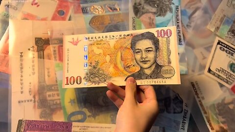 Hand-painted Leslie Cheung commemorative banknote