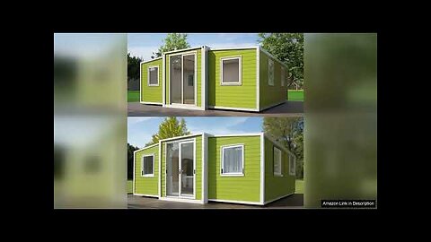 Portable Prefabricated House to Live in Tiny Home Mobile Expandable Prefab Foldable Review