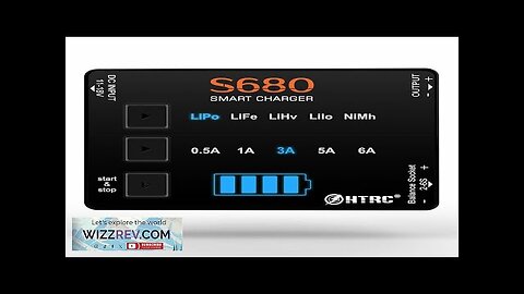 HTRC S680 80W 6A AC to DC Mini RC LiPo Charger Review