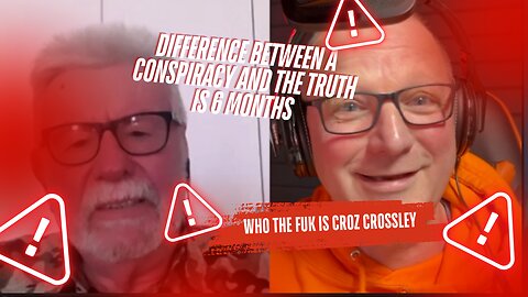 " Croz Crossley Unmasks Trans, Climate, COVID, Immigration, Misinformation, Politics, and Bitcoin"