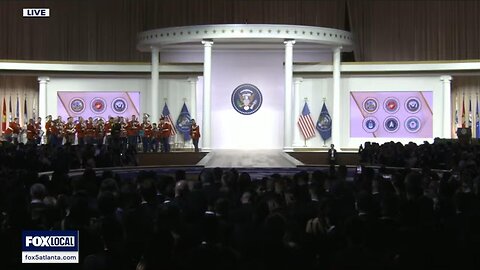 President Donald Trumps Inaugural Commander in Chief Ball