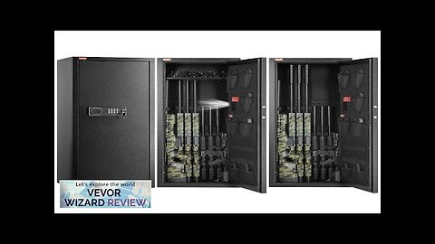 VEVOR 10-12 Rifles Gun Safe Rifle Safe with Lock & Digital Keypad Review