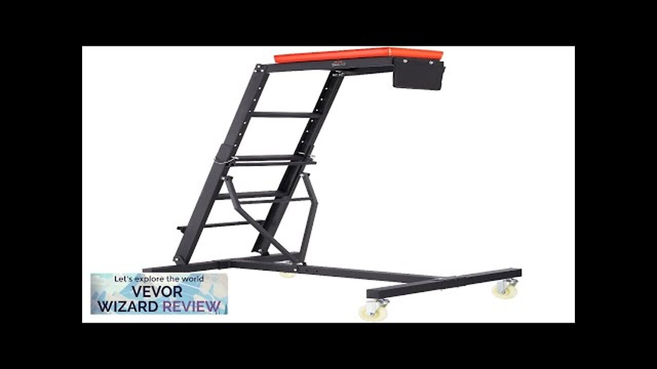 VEVOR Top Automotive Creeper Engine Creeper with Adjustable Height 45.7" to 66.3" Review