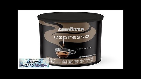 Lavazza Espresso Ground Coffee Blend Medium Roast 8-Oz Cans Pack of 4 Review