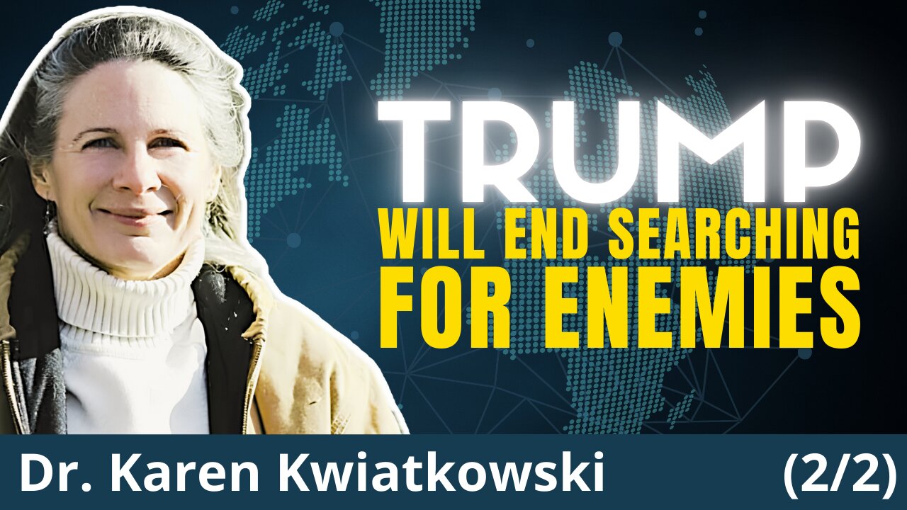 Ending The Blob. Is TRUMP The END Of US WARMONGERING? | Lt. Col. Karen Kwiatkoswki