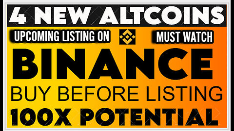 Top 4 Altcoins | Upcoming Token Listing On Binance | Binance Listing Alert | New Altcoins | #binance