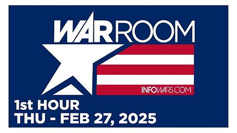 WAR ROOM [1 of 3] Thursday 2/27/25 • EPSTEIN FILES AND THE COVER UP, News, Reports & Analysis