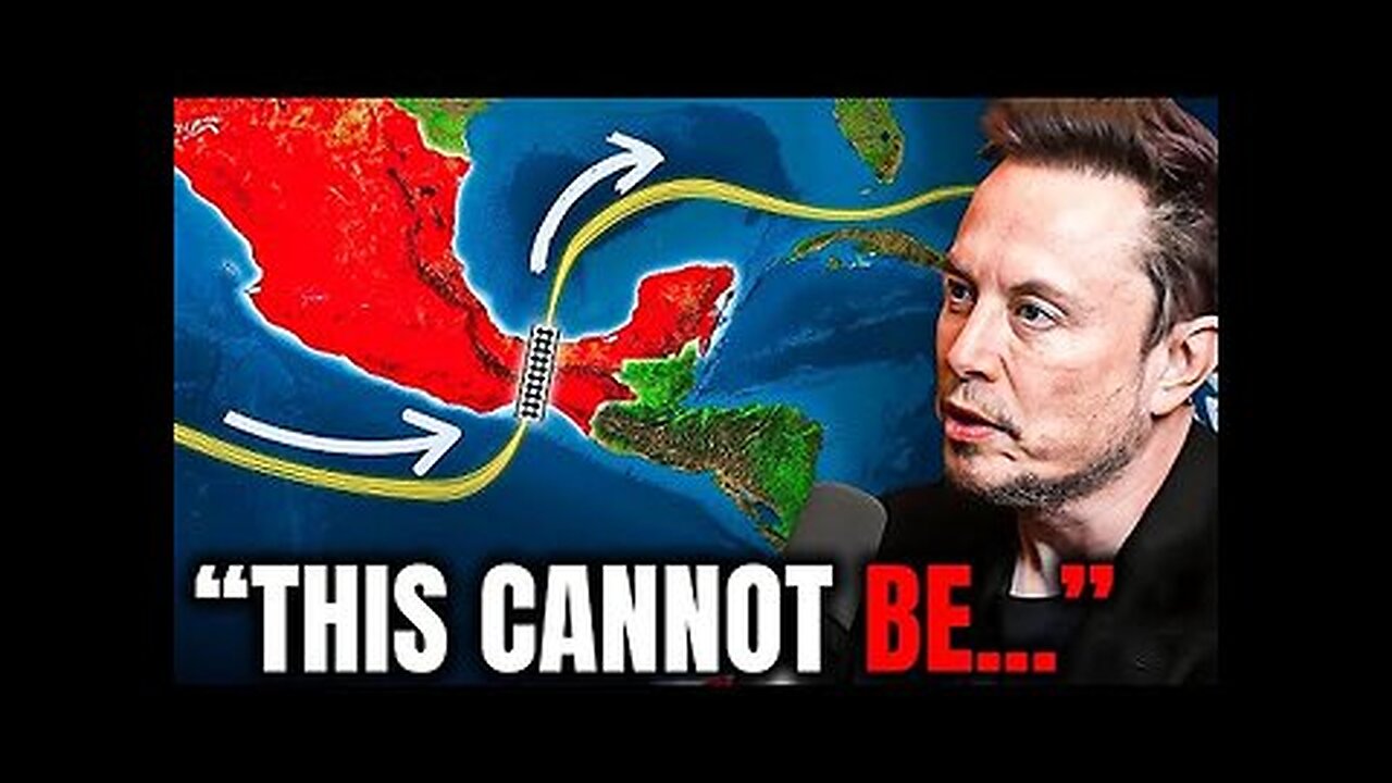 Elon Musk- 'Panama Canal, The World's Largest Canal Has SUDDENLY Dried Up!'