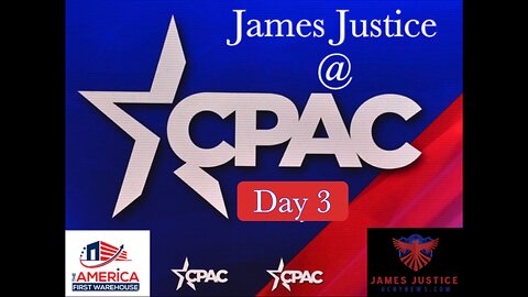 James Justice at CPAC 2025 in 4K