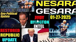 Judy Byington Update 01.27.25 - Trump Just dropped BOMBSHELL ~ This Changes EVERYTHING