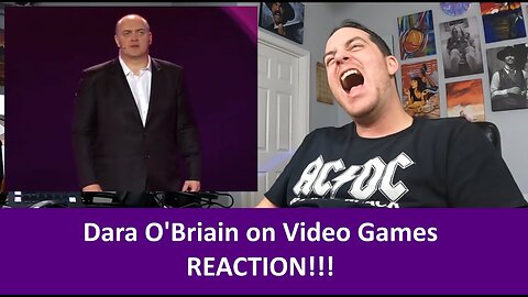 American Reacts Dara O'Briain - Video Games REACTION