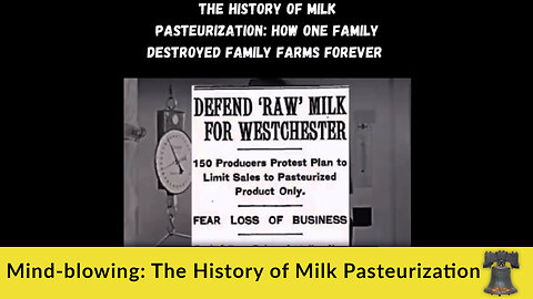 Mind-blowing: The History of Milk Pasteurization