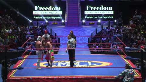 Mistico (c) vs. Hiromu Takahashi - 27.08.2023 (CMLL Domingos Arena Mexico)_-190393047_456241603_720p