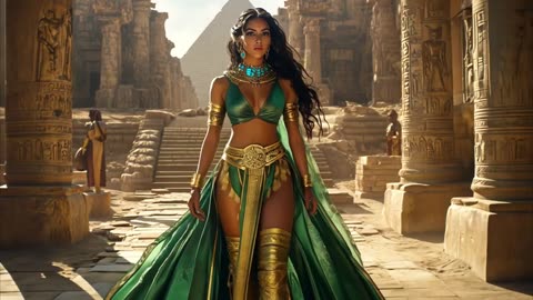 Woman from Pyramid Civilization - Cinematic Video