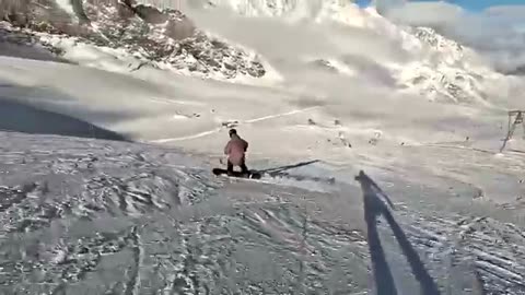 RIDING // Saas-Fee Glacier, Switzerland