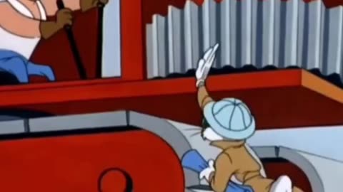 “The Worker vs. Bugs Bunny: Classic Cartoon Fun”