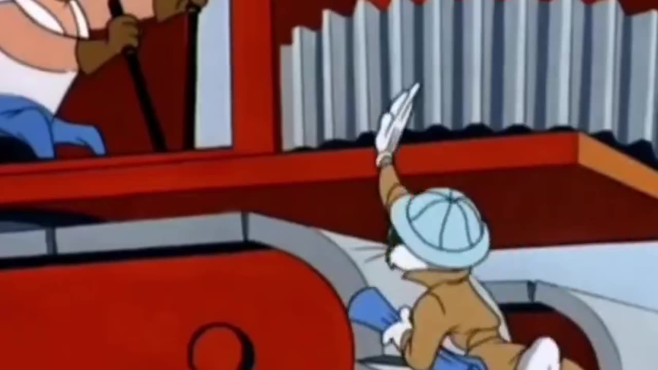 “The Worker vs. Bugs Bunny: Classic Cartoon Fun”