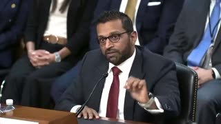 Kash Patel Exposes Nancy Pelosi While Answering Question On J6 Security