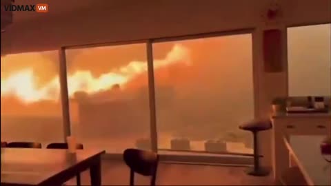 Wall of Fire Surrounds Palisades, California Home in Chilling, Real-Time Footage