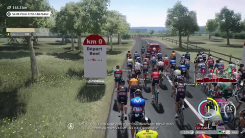 Tour de France 2024 PS5 GamePlay