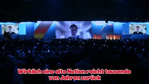 Elon Musks Rede bei der Wahlveranstaltung der AfD in Halle - Deutsche Untertitel