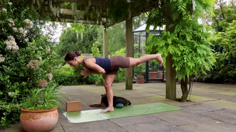 40 Min Full Body Yoga Practice to Stretch & Strengthen