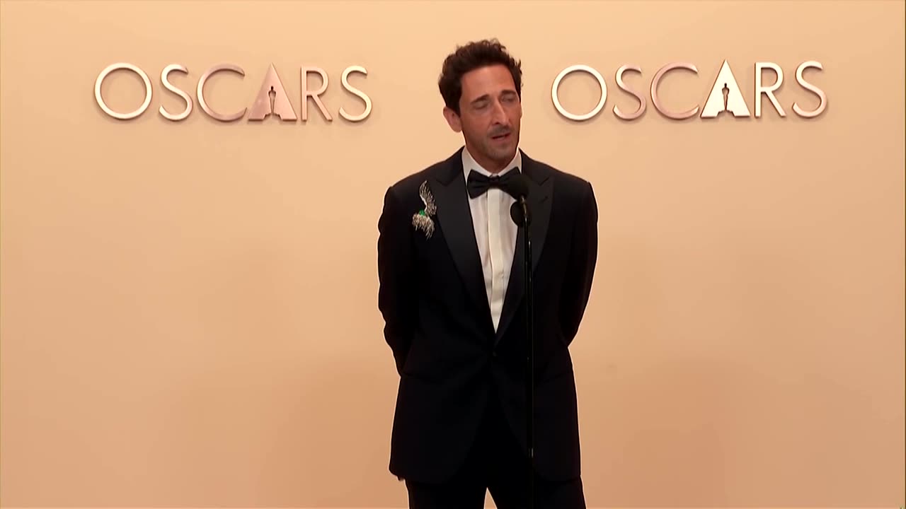 Oscar winner Adrien Brody rejects 'intolerance', condemns hatred