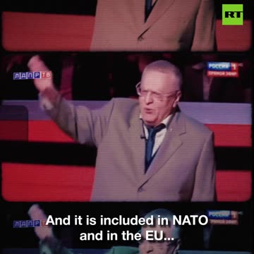 Zhirinovsky prediction of Trump and Putin making a deal on the Ukrainian conflict