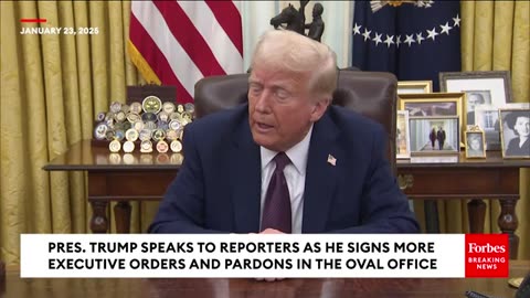 Breaking News: Trump sings multiple new executive orders