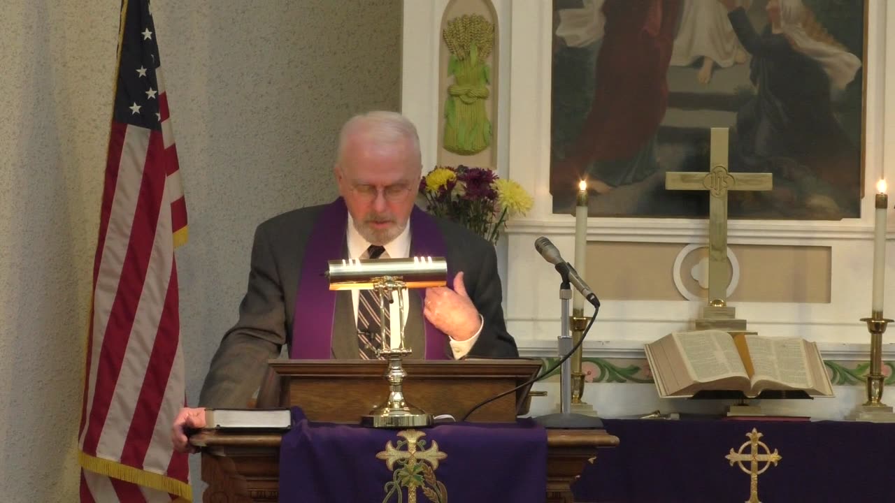 Calvary Lutheran Church Everett, WA Lenten Message 03/19/2025